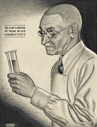 George Washington Carver Fine Art Print by Ken Welsh | Posterazzi