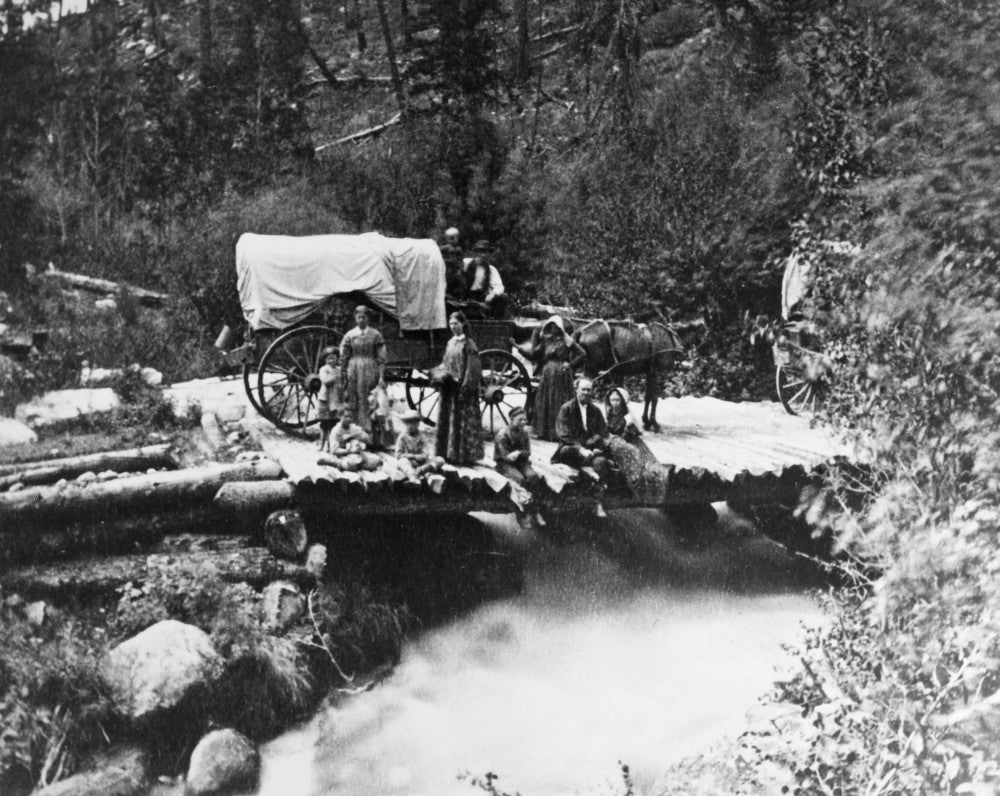 Colorado Emigrants Fine Art Print by William Gunnison Chamberlain