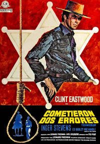 Hang 'Em High Movie Poster Print Featuring Clint Eastwood