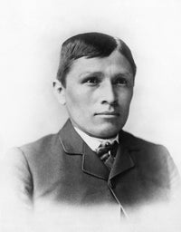 Navajo Student at Carlisle Indian School - Fine Art Print, 1885