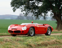 1962 Ferrari 196SP Sports Prototipo 'Tipo 561' Dino Fine Art Print