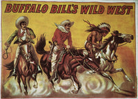 W.F. Cody Wild West Show Poster Print - 1905 European Tour