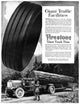 Firestone Giant Truck Tires Vintage Advertisement Poster Print - 1918