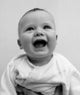 Happy Baby with Mouth Wide Open Fine Art Print - Various Sizes