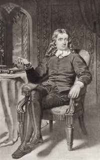John Milton Fine Art Print - Photogravure by John Faed