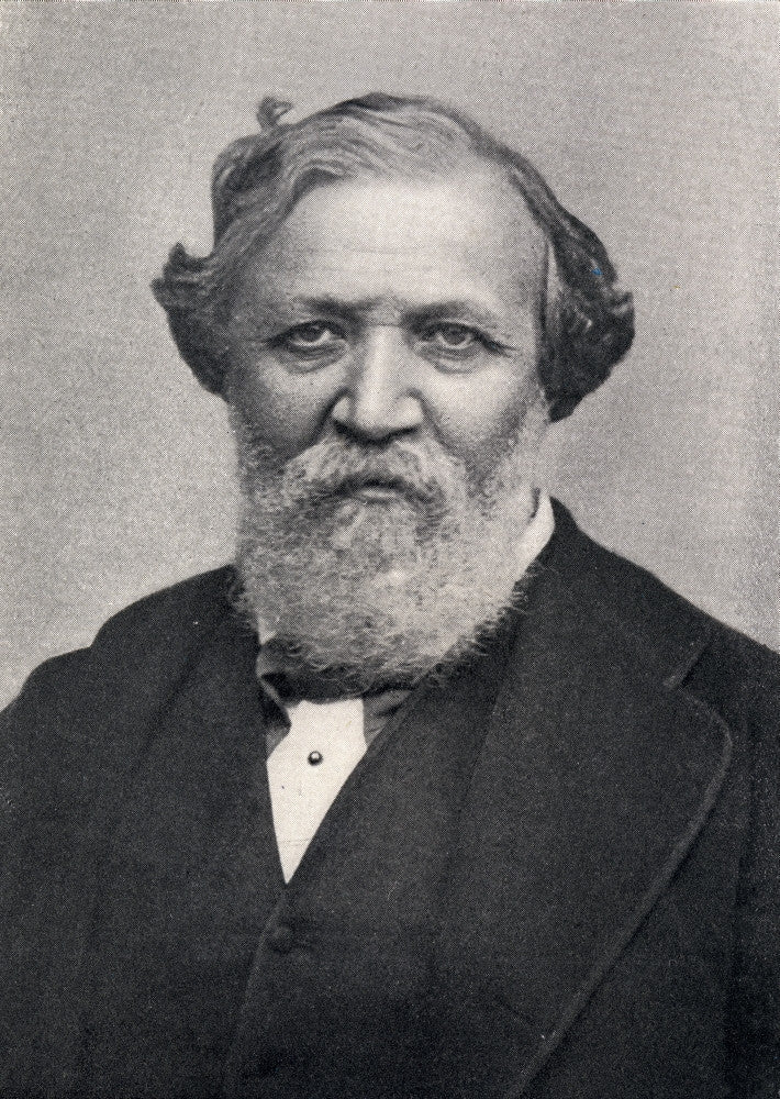 Robert Browning Fine Art Print - English Poet (1861)