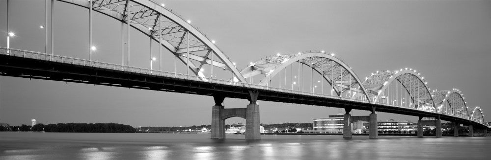 Centennial Bridge Fine Art Print - Davenport, Iowa