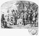 Manhattan Purchase Line Drawing from 1626 by Granger Collection