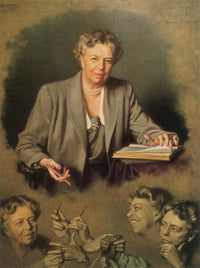 Eleanor Roosevelt Fine Art Print - Portrait of a First Lady