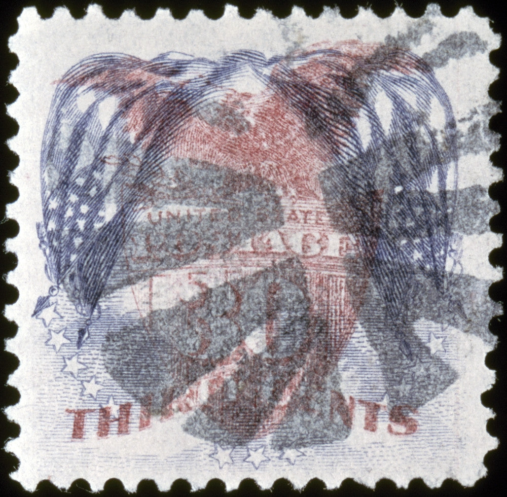 1869 U.S. Postage Stamp Print - Inverted Frame Design | Posterazzi