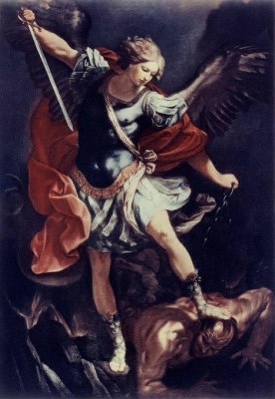Archangel Michael Fine Art Print by Guido Reni (1575-1642)