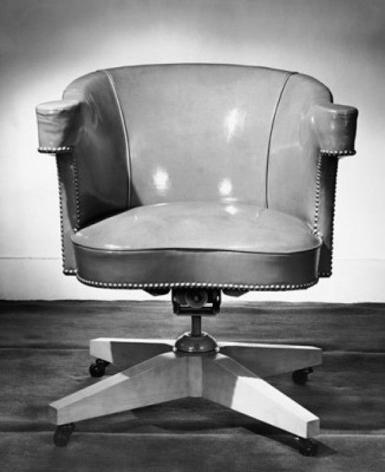 Close-Up Office Chair Fine Art Print - Multiple Sizes Available