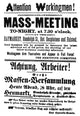 Haymarket Handbill 1886 Fine Art Print - Granger Collection