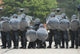 Belgian Infantry Soldiers Training in Riot Control - Fine Art Print