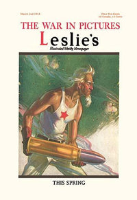 Uncle Sam Loading Artillery Shell Fine Art Print by Clyde Forsythe