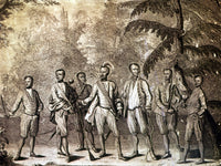 Cherokee Embassy to England Fine Art Print - 1730 Line Engraving