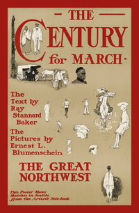 Sketches of Male and Female Figures Fine Art Print by Ernest Leonard Blumenschein
