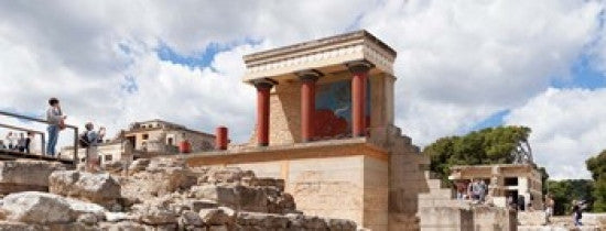 Minoan Palace at Knossos Fine Art Poster Print by Panoramic Images