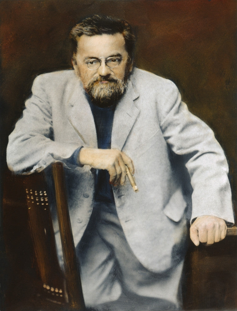 Charles Proteus Steinmetz Oil Over Photograph Fine Art Print