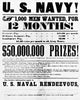 Civil War Recruiting Broadside Print - Union Navy | Posterazzi