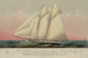 The Schooner Yacht Magic of the New York Yacht Club Fine Art Print