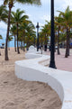 Beach Wall in Fort Lauderdale Fine Art Print by Panoramic Images