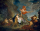 Mercury Entrusting Bacchus to the Nymphs Fine Art Print by Hyacinthe Collin de Vermont