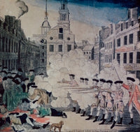 The Boston Massacre Fine Art Print by Paul Revere - Historic Artwork