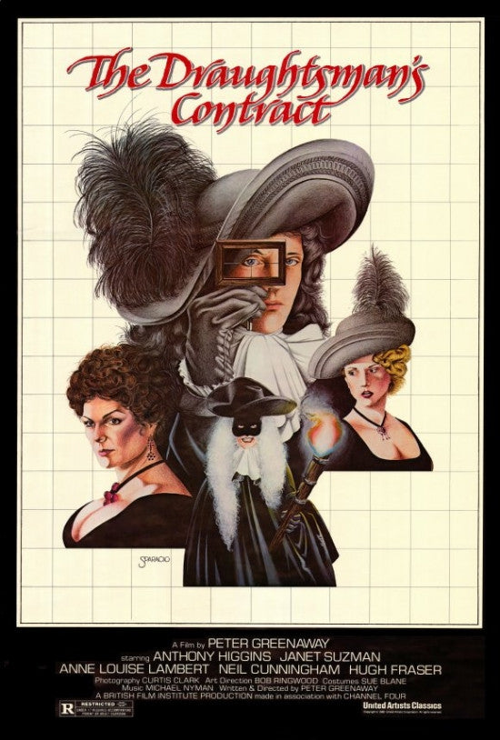 The Draughtsman's Contract Movie Poster Print 27x40
