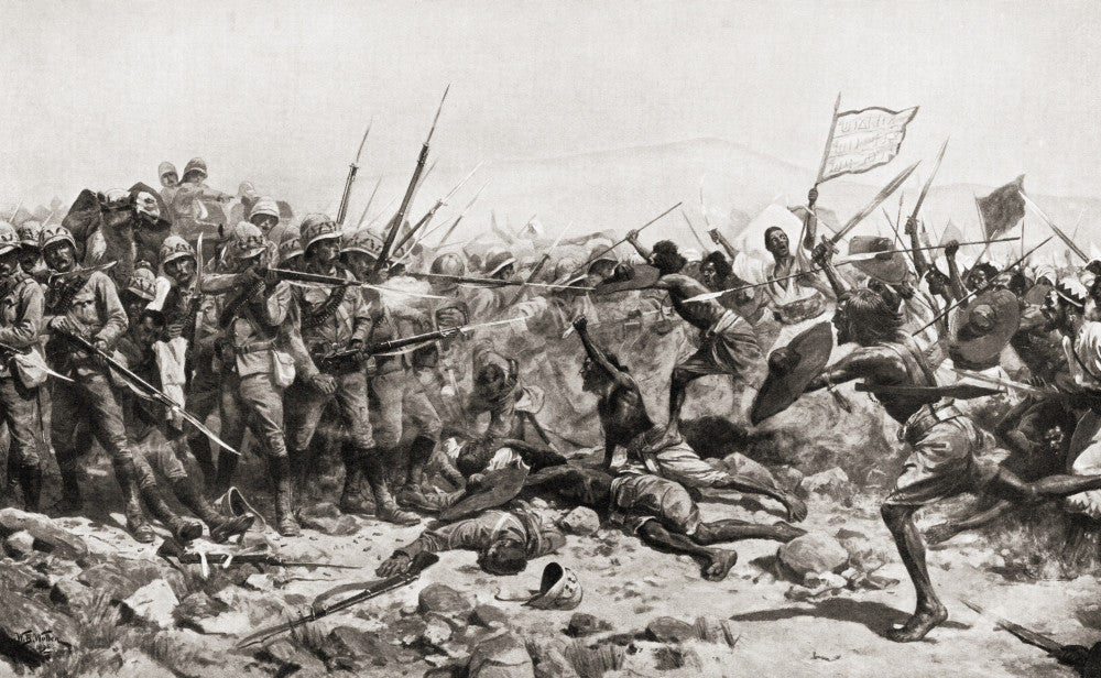 The Battle of Abu Klea Fine Art Print by Ken Welsh | Posterazzi
