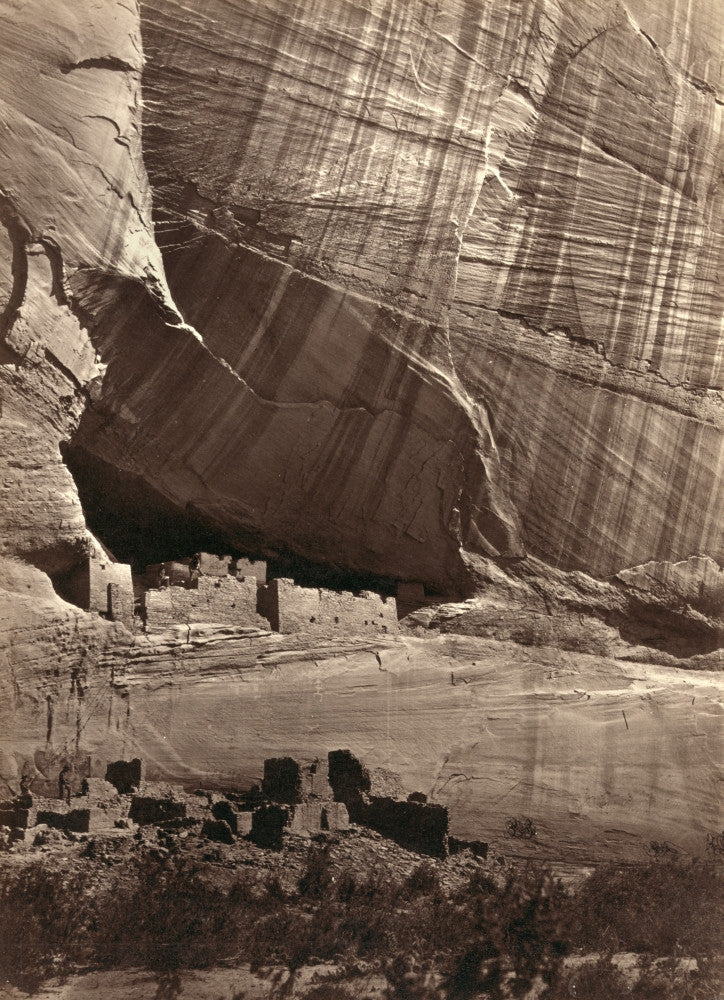 Anasazi Ruins of Canyon De Chelly Fine Art Print by Timothy O'Sullivan