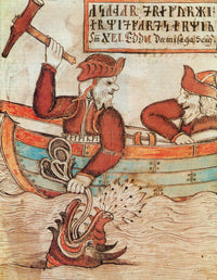 Norse Mythology: Thor's Fishing Trip Fine Art Print by Science Source
