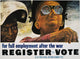 WWII Employment Poster - Welders for Full Employment After War by Ben Shahn