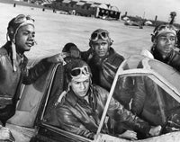 Tuskegee Airmen WWII Fine Art Print - Historic African American Pilots