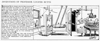 Rube Goldberg's Inventions of Professor Lucifer Butts Fine Art Print