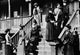 Historic Howard University Coeds on Miner Hall Steps Poster Print