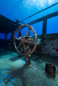 USS Kittiwake Shipwreck Poster Print by Jennifer Idol | Stocktrek Images