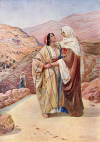 Ruth And Naomi Fine Art Print from Modern Palestine by Richard Penlake