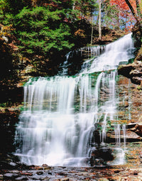 Genoa Falls Fine Art Print - Kitchen Creek, Ricketts Glen State Park