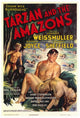 Tarzan and the Amazons Movie Poster Print (27x40)