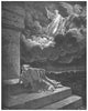Elijah's Ascent in a Chariot of Fire Fine Art Print by Gustave Doré