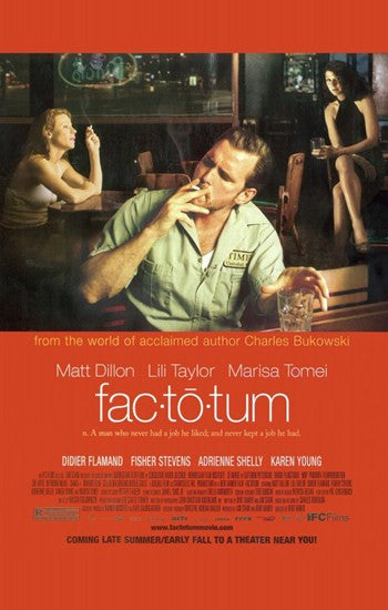 Factotum Movie Poster (11x17) - Perfect for Home or Office