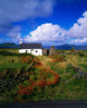 Dingle Peninsula Cottage Near Dunquinn Fine Art Print by The Irish Image Collection