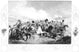 The Charge of the Light Brigade at Balaklava - Steel Engraving Print