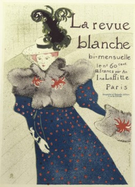 La Revue Blanche Lithograph Print by Henri de Toulouse-Lautrec