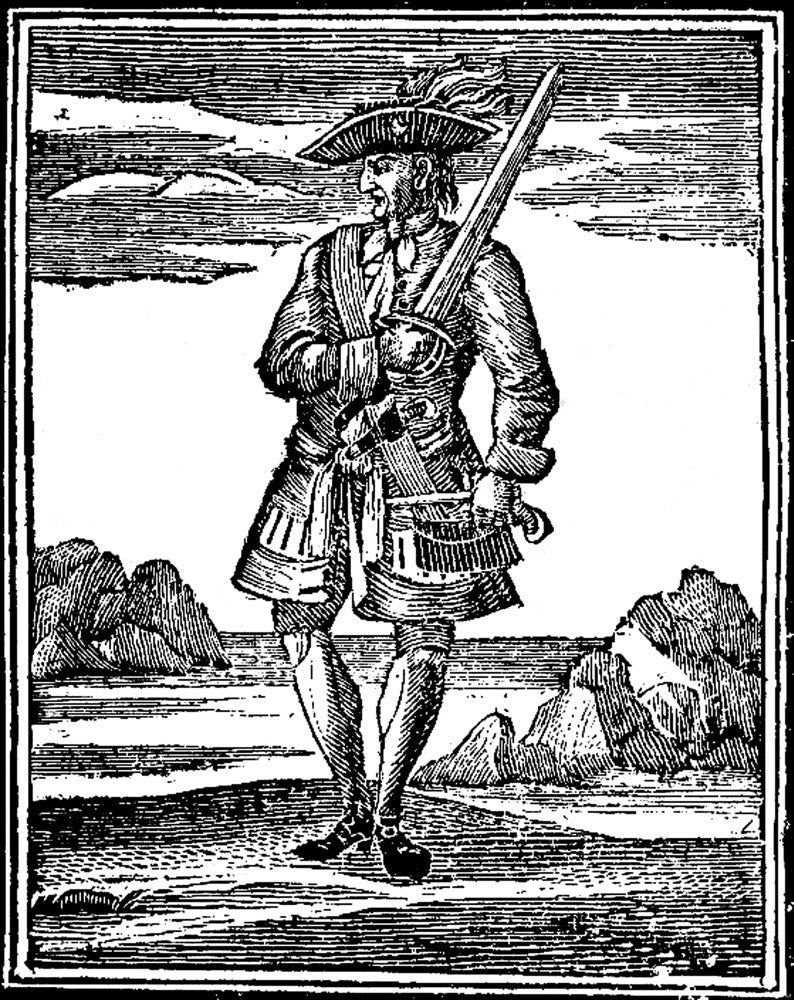Calico Jack English Pirate Fine Art Print by Science Source