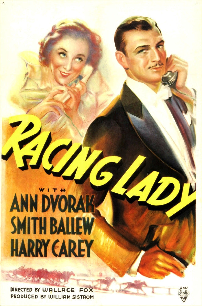 Racing Lady U Movie Poster Art Print from 1937 | Posterazzi