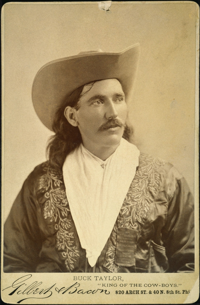 William Levi 'Buck' Taylor - King of the Cowboys Cabinet Photo Print