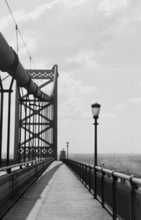 Camden Bridge over Delaware River Fine Art Print | Posterazzi
