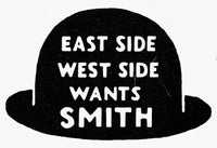 1928 Presidential Campaign Poster Print - Alfred E. Smith Symbol